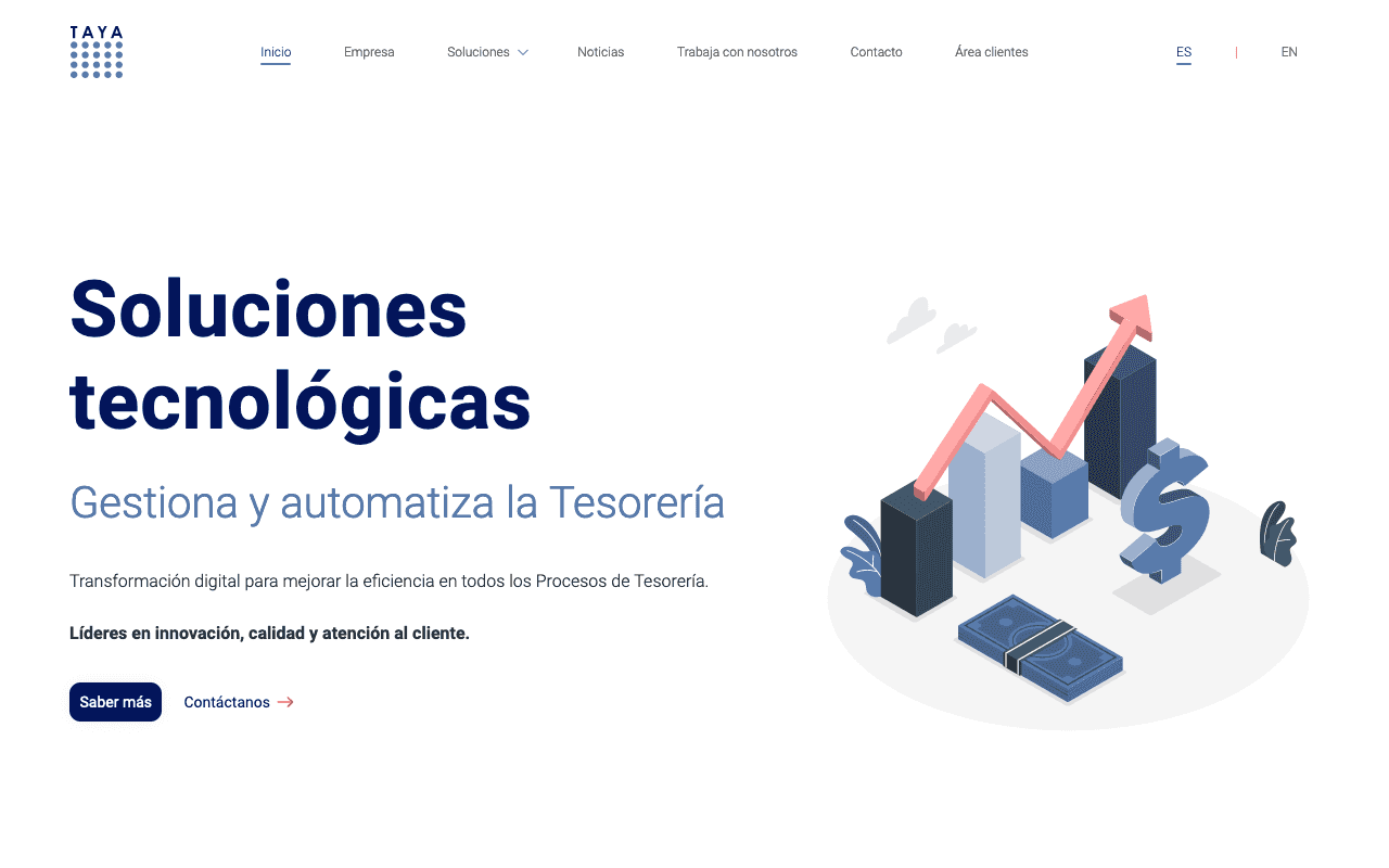 Screenshot of TAyA project.